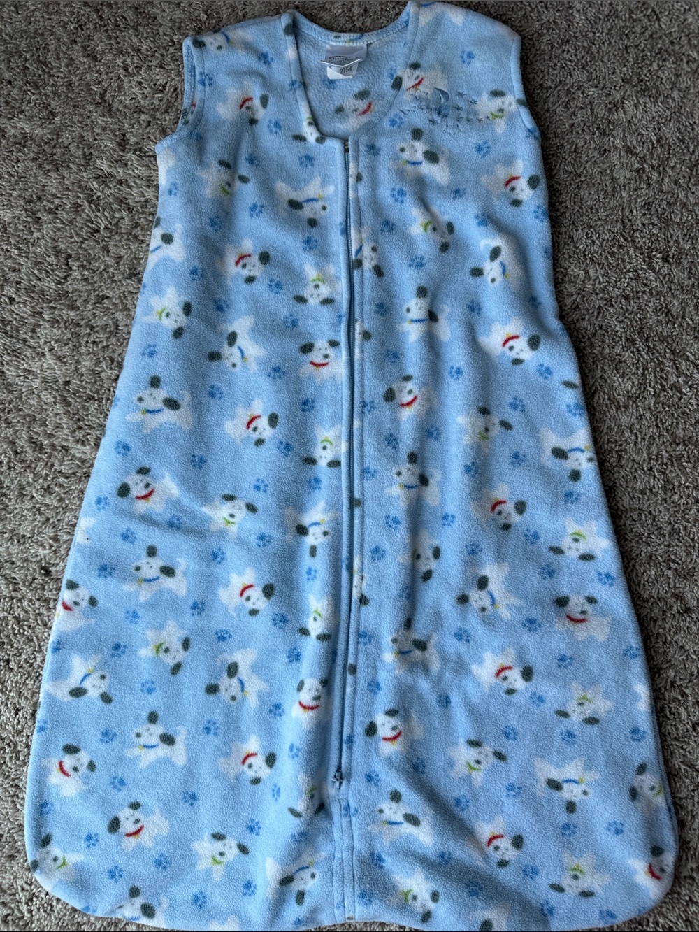 HALO SleepSack fleece puppies